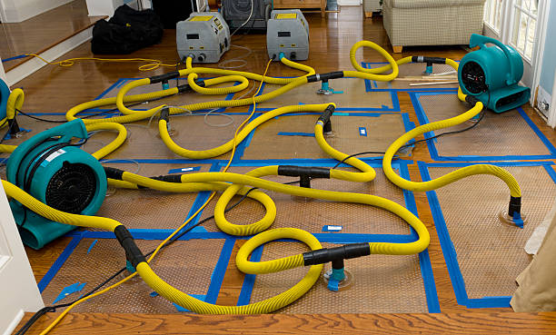 Professional Crawl Space Water Removal technician working in Howard, OH